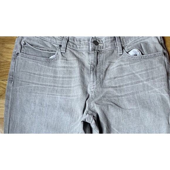 Eileen Fisher Women's Organic Cotton Gray Wash Slim Skinny Jeans Mid Rise Sz 12 - Picture 3 of 8